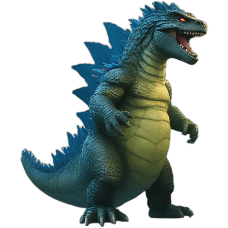 Cinematic Godzilla (proportional)calm (realistic) (Godzilla King of the Monsters, 2019) emoji