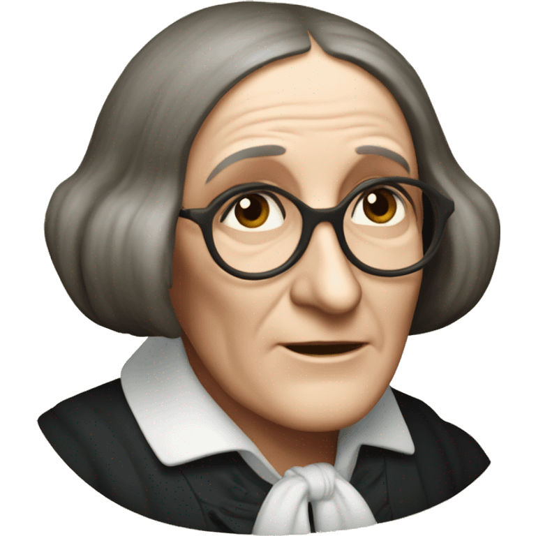 George Eliot (real name Mary Ann Evans) british writer emoji