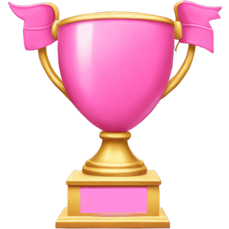 pink award plaque emoji