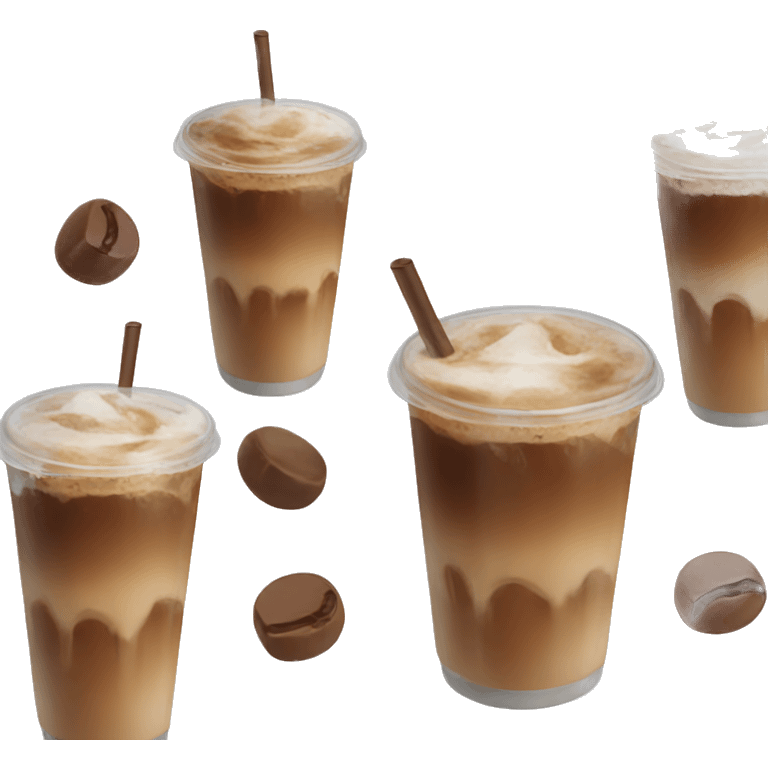 ice coffee emoji