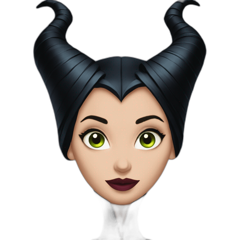 Maleficent angelina joli emoji