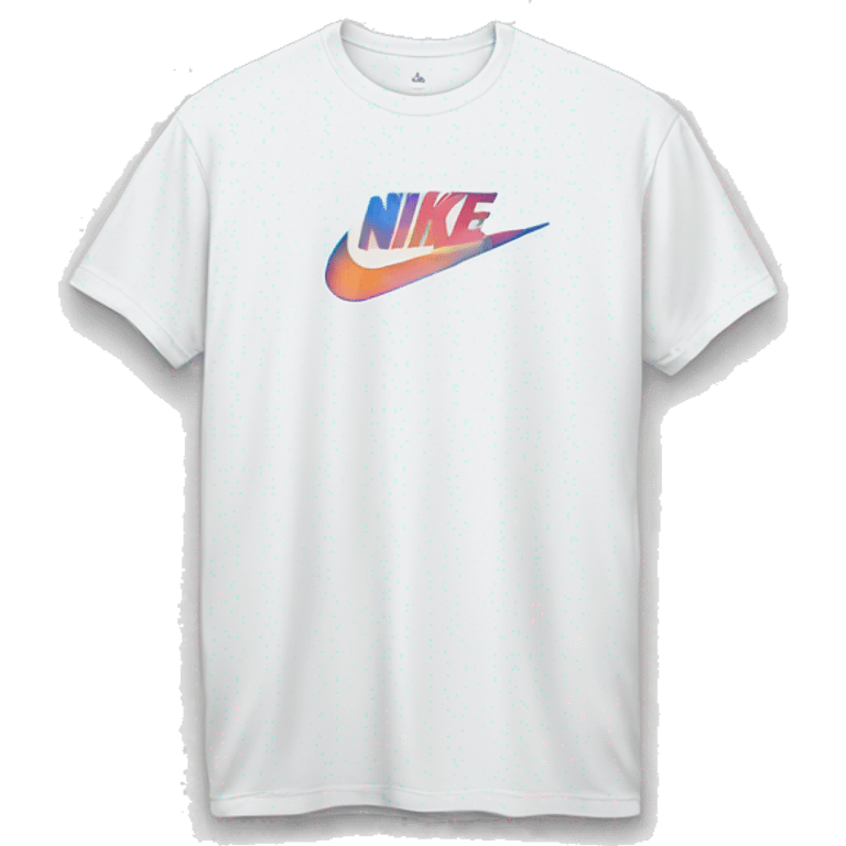 Nike logo in white t-shirt  emoji