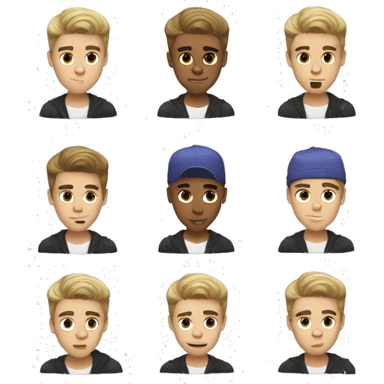 Justin Bieber  emoji