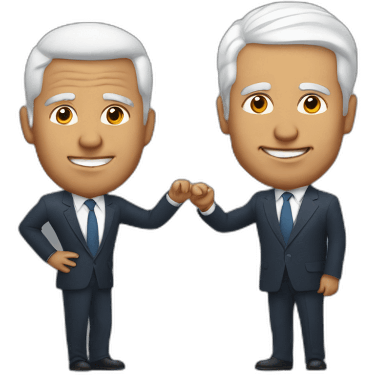 António costa with Alexandre Frota emoji