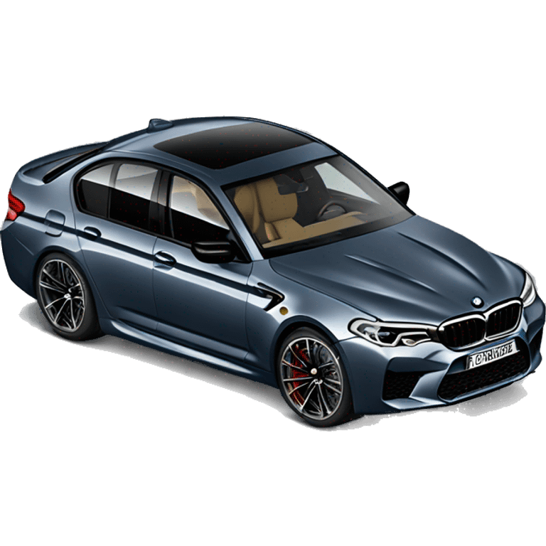 Bmw m5 competition  emoji