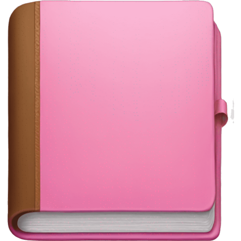 pink book emoji