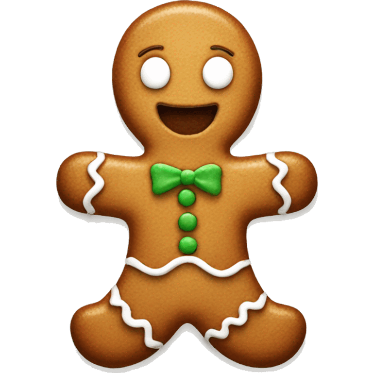 Gingerbread man  emoji