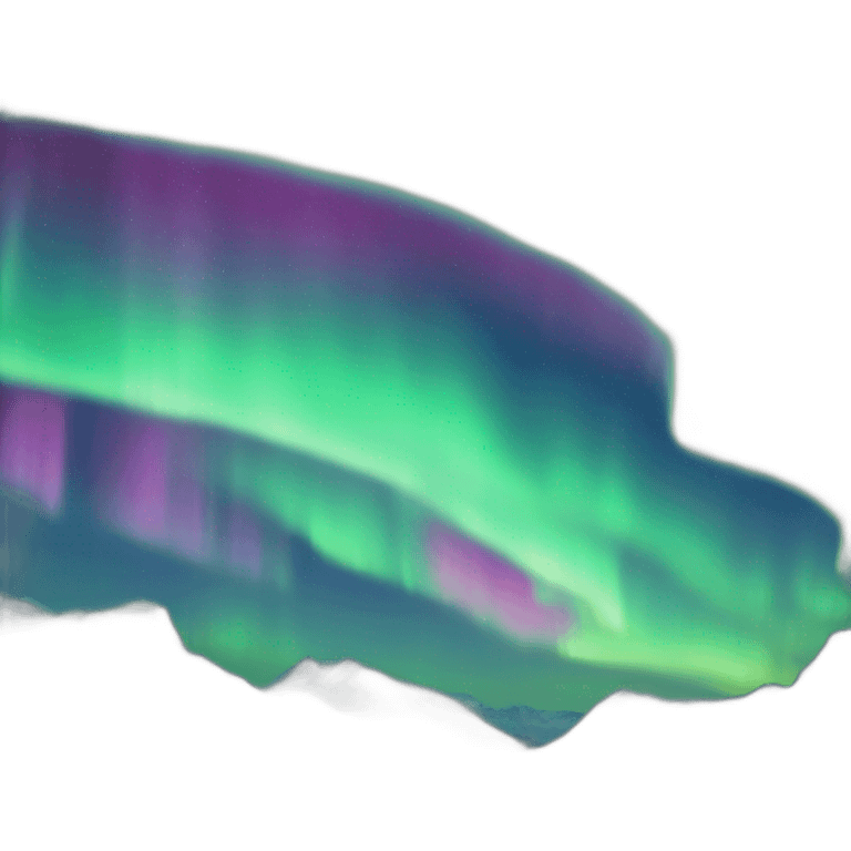 Northern-lights emoji