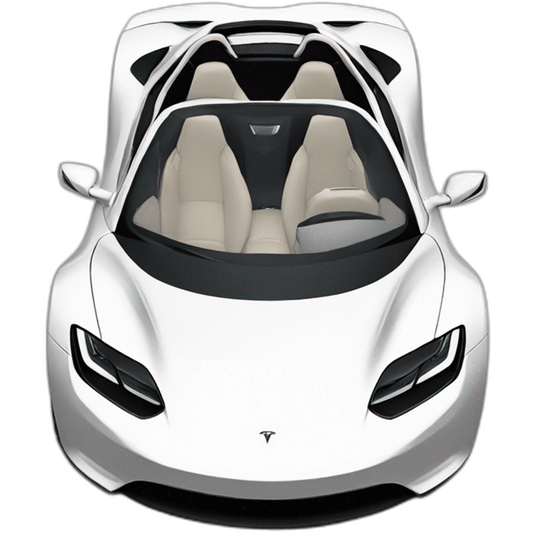 Tesla roadster emoji