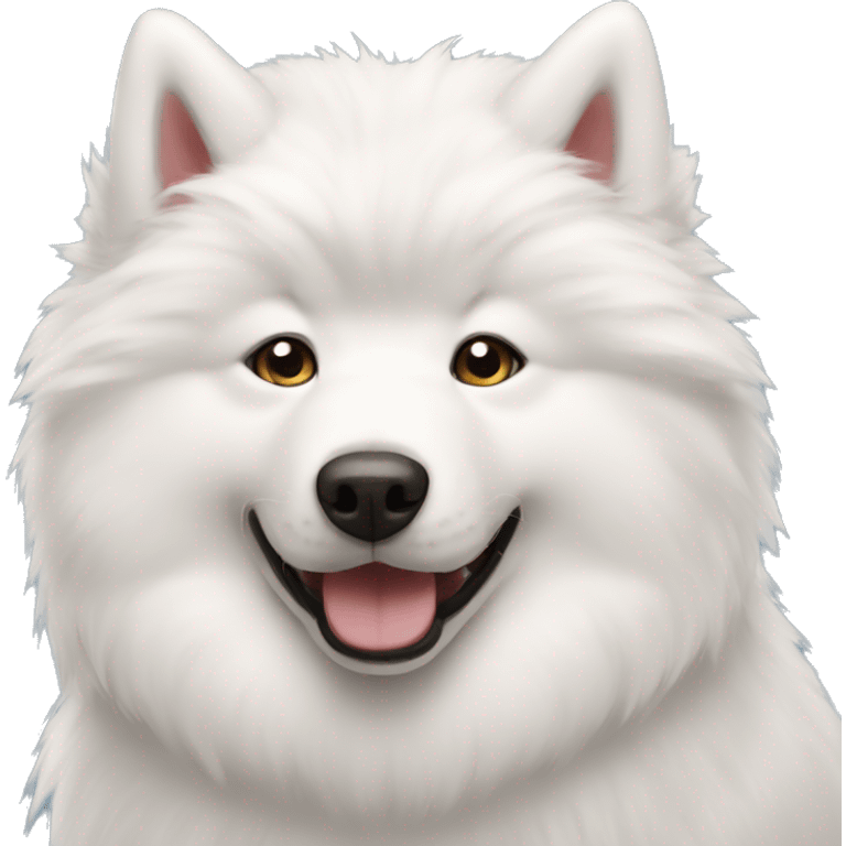 Huh samoyed emoji