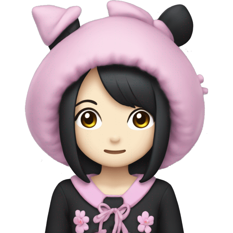 Kuromi Sanrio emoji