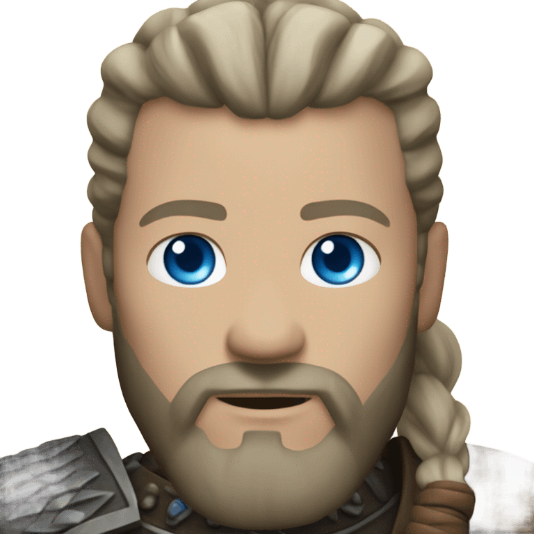 Ragnar lothbrok blue eyes emoji