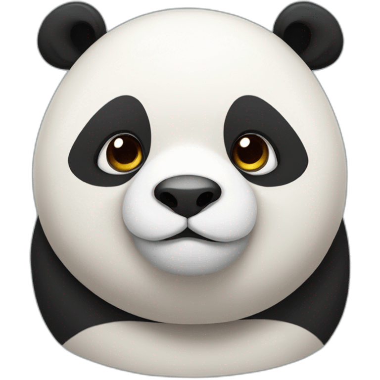 Obese panda emoji