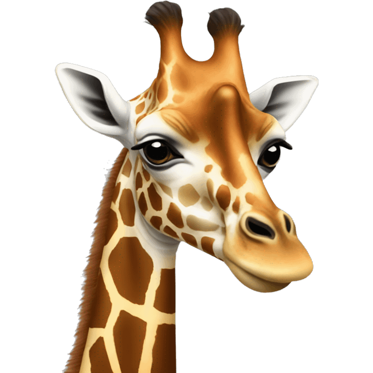 Reticulated giraffe  emoji