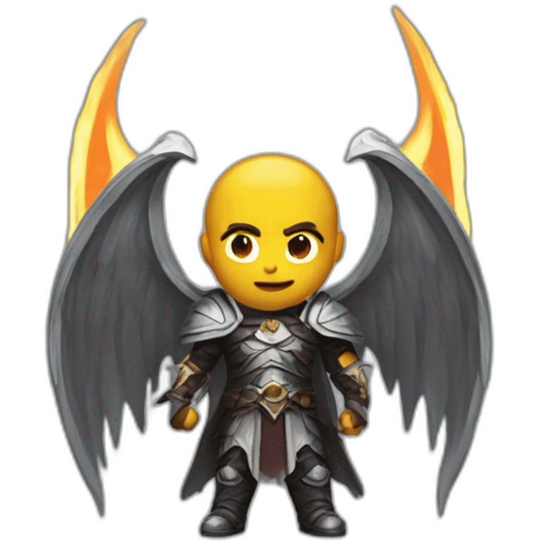 Diablo-angel emoji