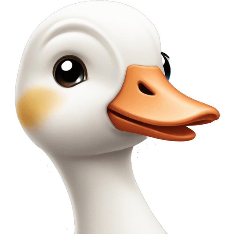 Cute little goose  emoji