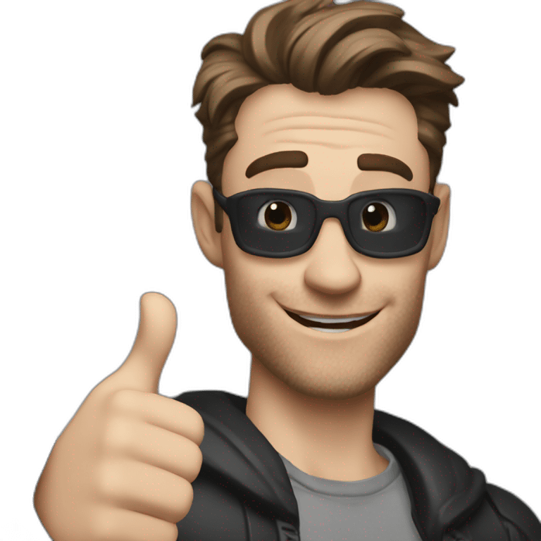 Pattinson batman thumbs up emoji