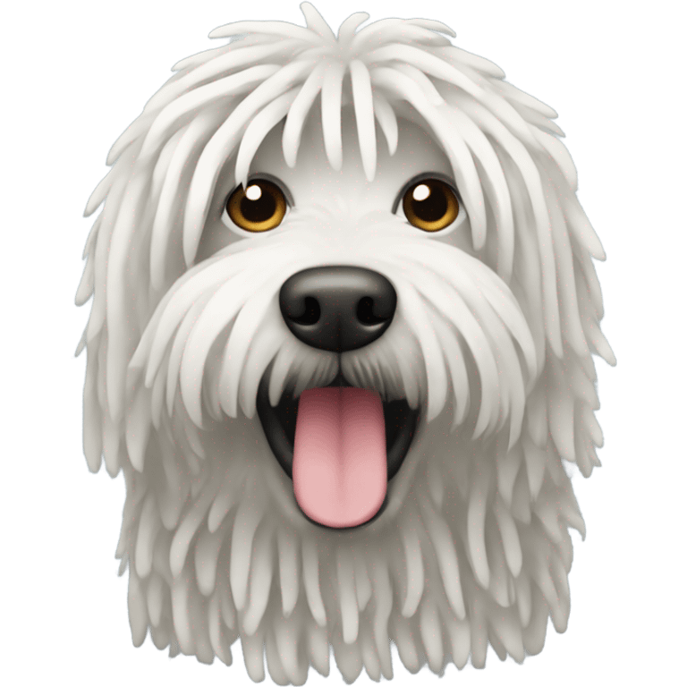 Puli dog emoji