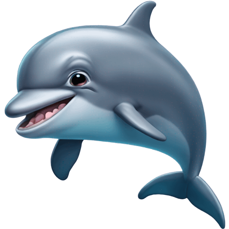 Dumb dolphin emoji