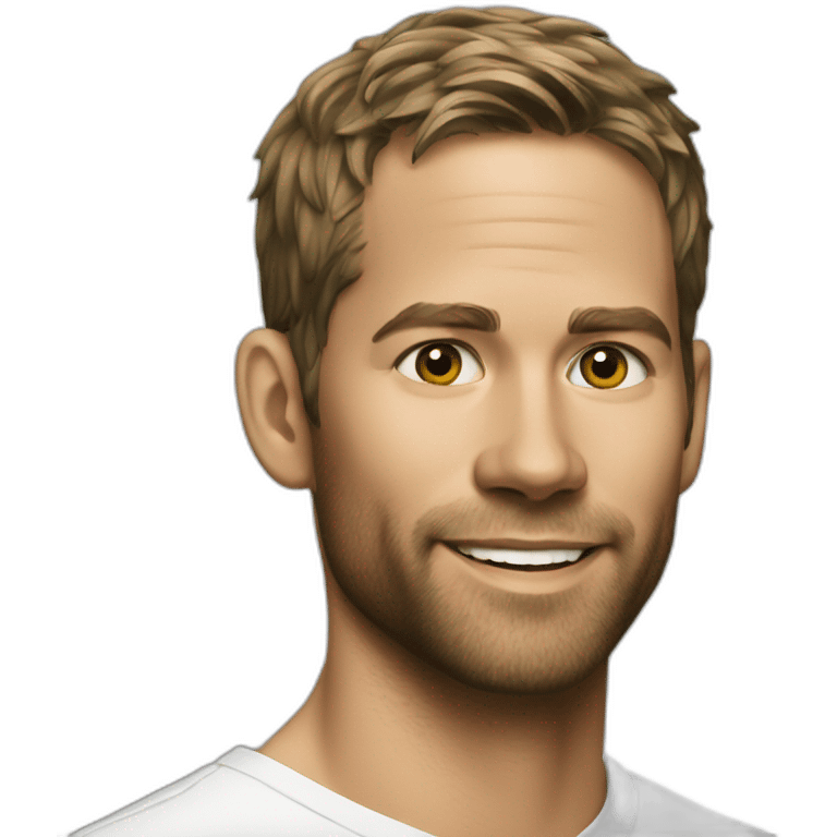 Paul Walker gives a tribute emoji