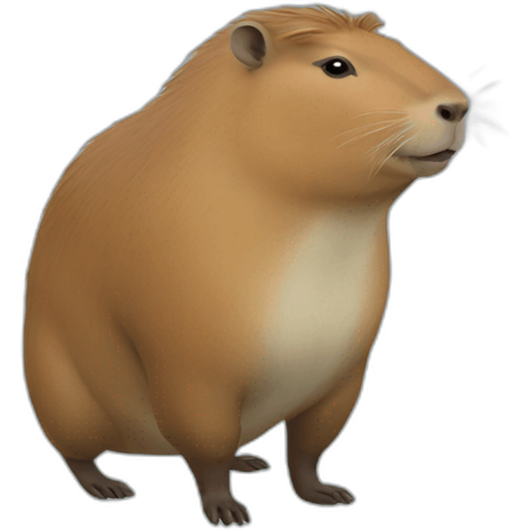 capybara in suit emoji