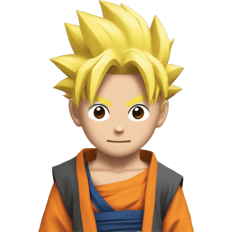 Goku y naruto y Trunks emoji