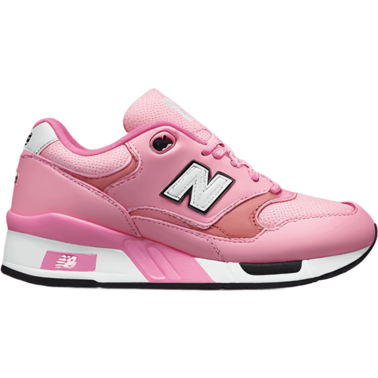 pink new balance 530 trainers  emoji