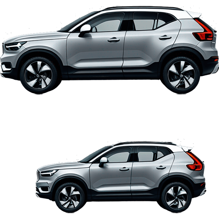 electro volvo xc40 grey emoji