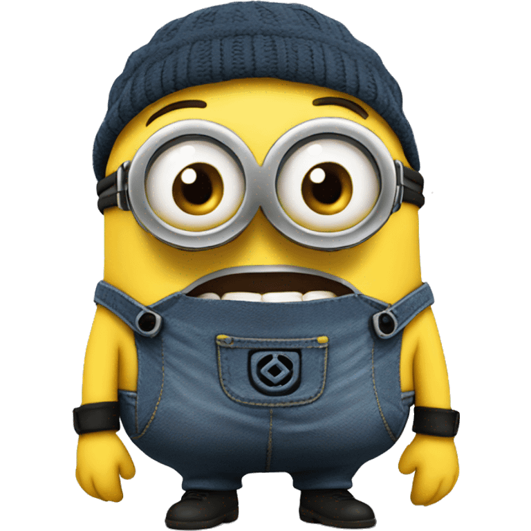 Funny minion emoji