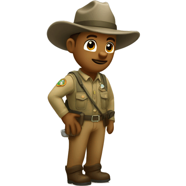 Elk fish park ranger emoji