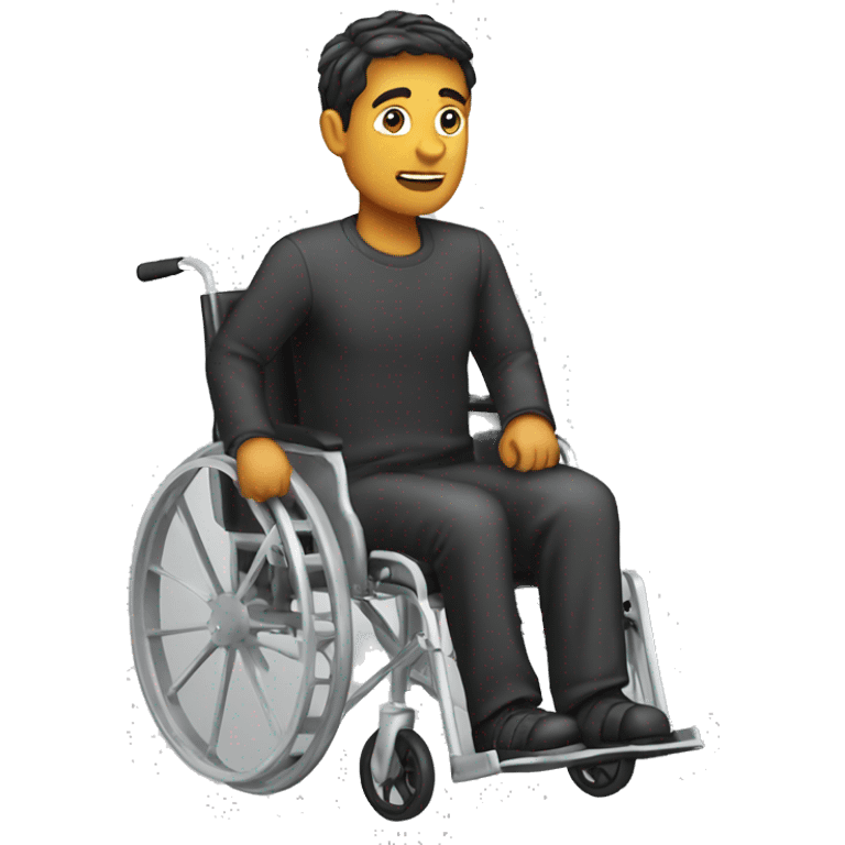 person in wheel chair droo emoji