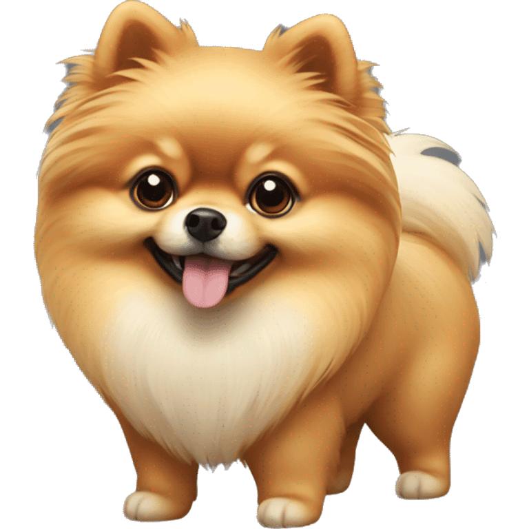 pomeranian dog emoji