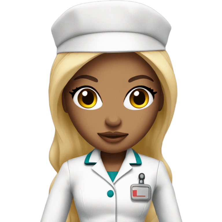 Bratz doll nurse  emoji