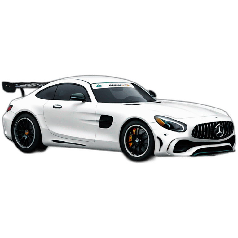 F1 Mercedes-Amg emoji