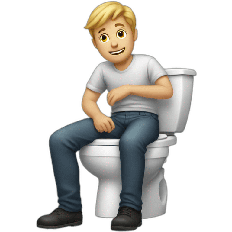 man-on-commode emoji