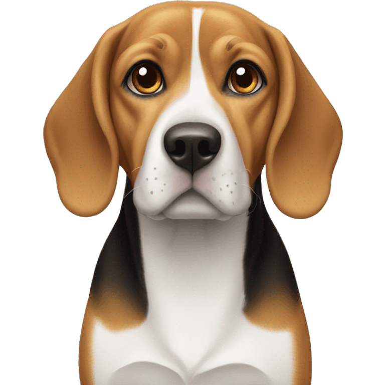 A American beagle  emoji