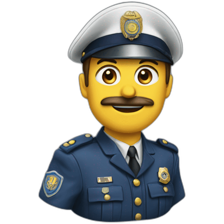 Gendarmerie emoji