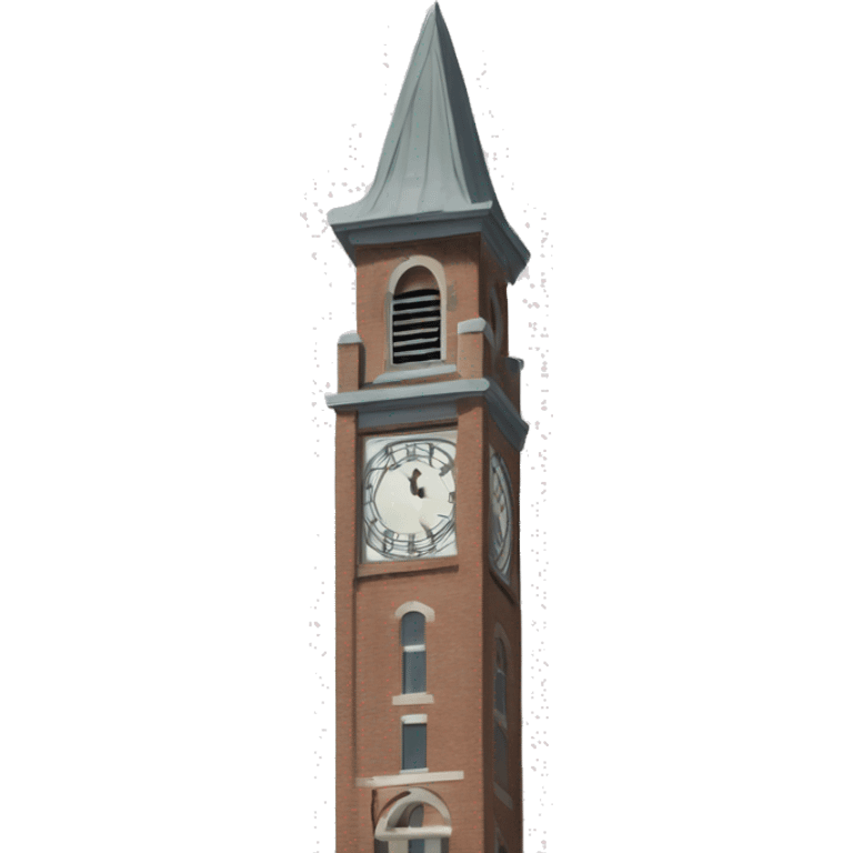 Deny chimes clock tower at university of Alabama emoji