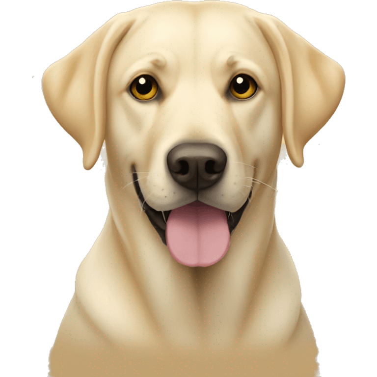 english yellow lab emoji