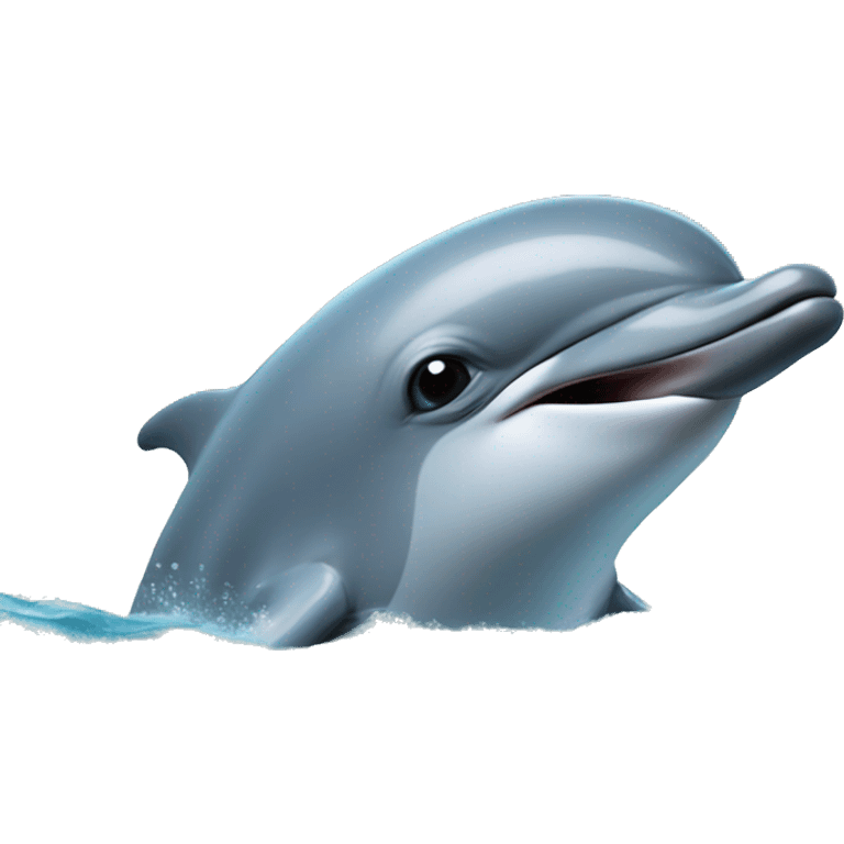 dolphin doing the "I just want to be part of your symphony" meme emoji