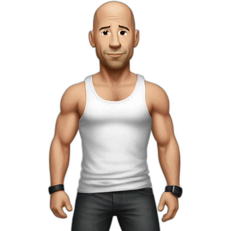 Vin diesel in tanktop emoji