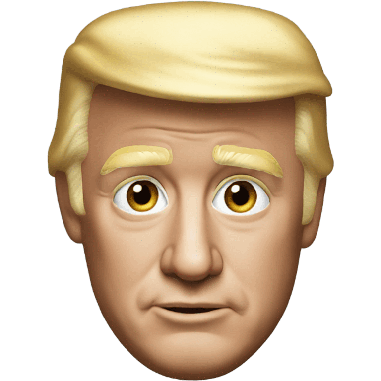 photorealistic Donald trump emoji