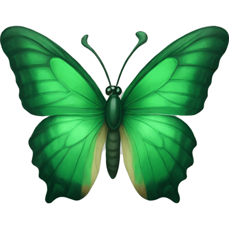 emerald butterfly emoji