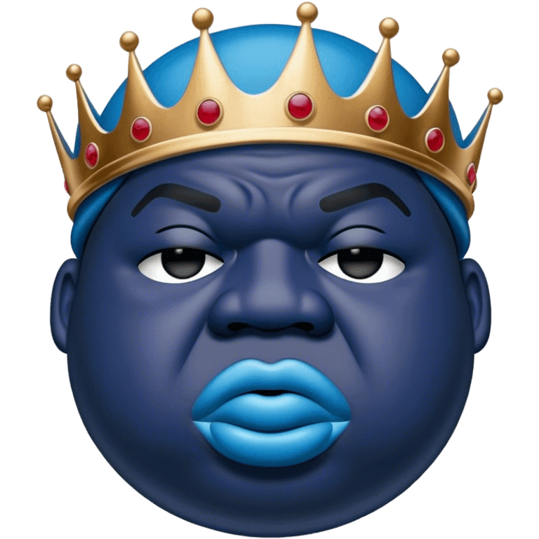 Buzzballz biggie blue emoji