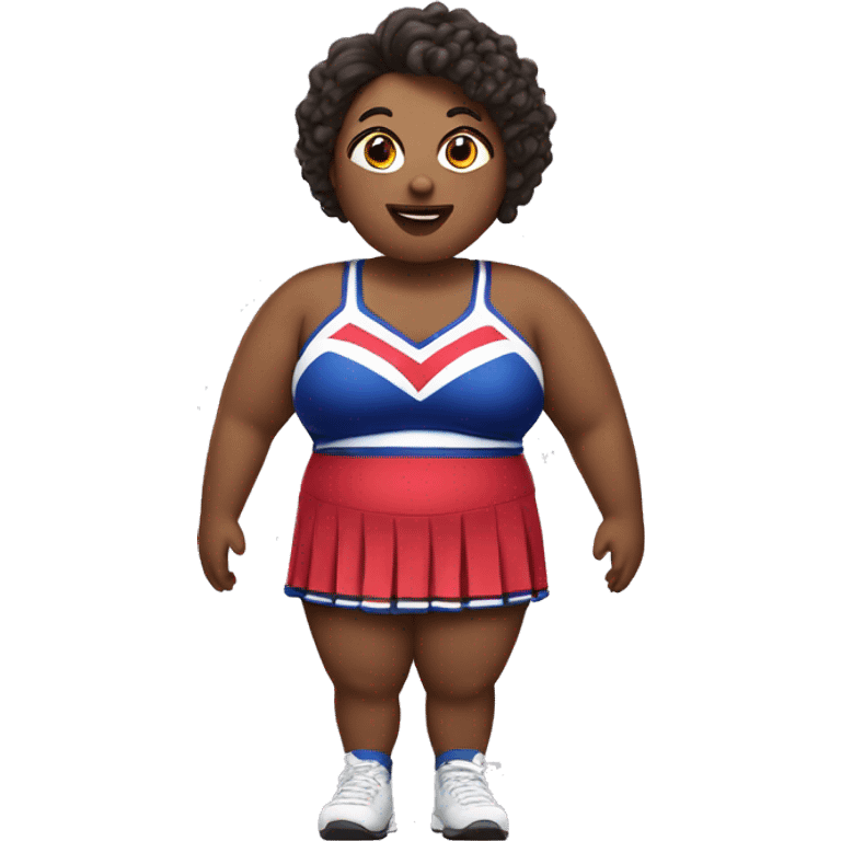 Fat Cheerleader emoji