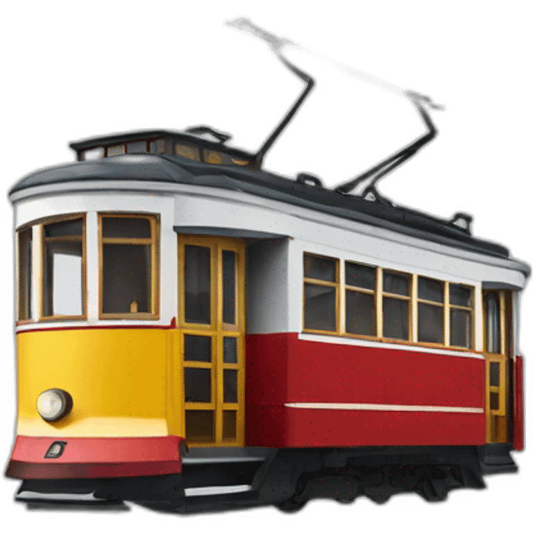 Lisbon tram emoji