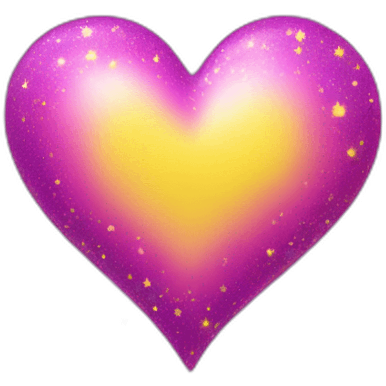 pink-and-purple-heart-with-yellow-sparkles emoji