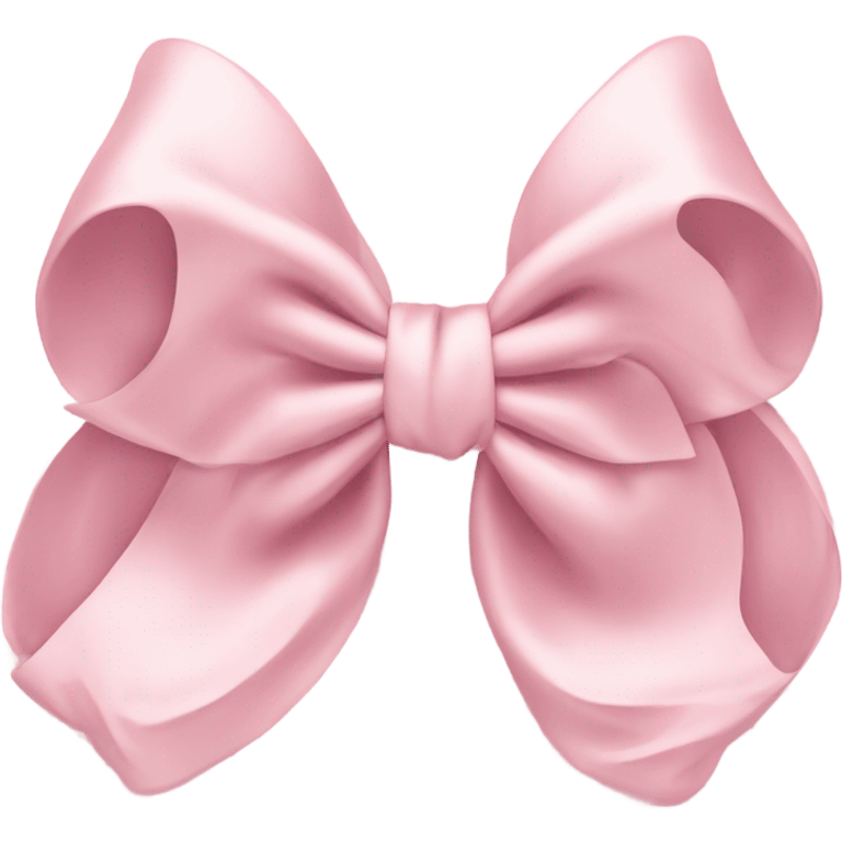 Baby pink bow  emoji