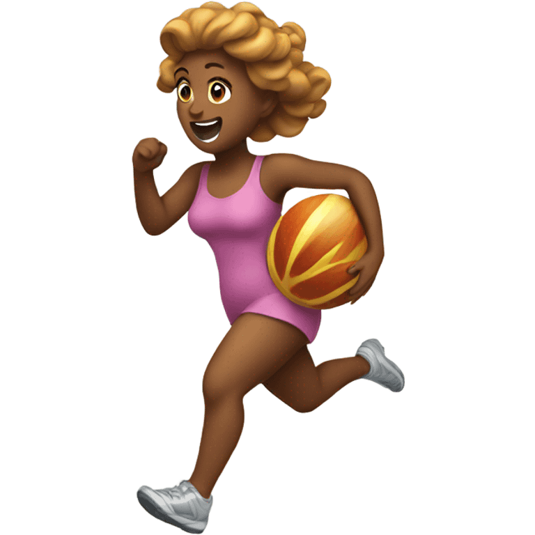 Venus running emoji