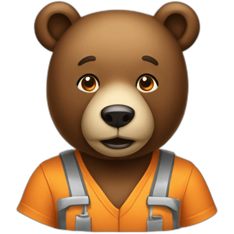 Worker Bear emoji